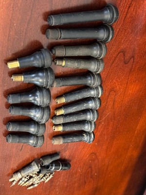 Car & Truck Valve Stems-Assortment of Nylo-Flex, Shrader & Zenit--Lot of 16