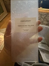 Brand New Close To My Heart CTMH Floral Slimline Embossing Folder Z4672