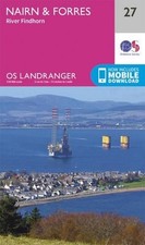 Nairn & Forres, River Findhorn by Ordnance Survey Folded Book