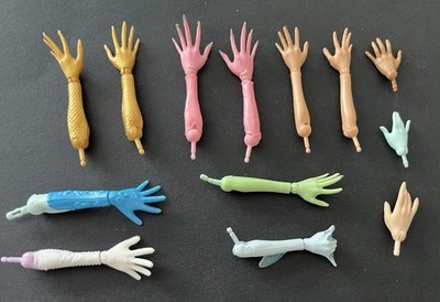 Monster High Puppe Ersatzteile Hände und Unterarme verschiedene für Ersatzteile Reparaturen MB