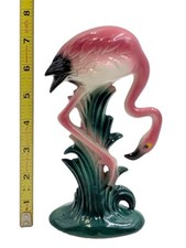 1950s Pink Flamingo 7.25 in. MCM Bird Statue ...