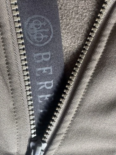 Beretta Olive Green Softshell Hooded Jacket Full Zip Outdoor Hunting - Men's M image 6