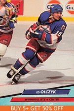 1992-93 Ultra #245 Ed Olczyk Winnipeg Jets Hockey