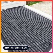 Front Door Mat 29.5x17, Waterproof Heavy-Duty Indoor Outdoor Doormat