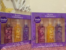 Body Fantasies Scents Unisex Spray Gift Set 3x1.7oz Cherry/Vanilla. X2 Sets!