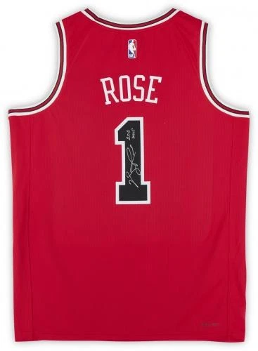 Camiseta Autografiada Derrick Rose Bulls Fanáticos Auténtico Certificado de Autenticidad Artículo #14073305 Foto 2 de 4