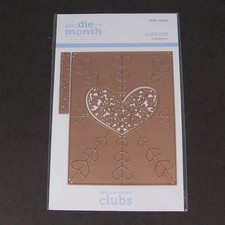 Spellbinders Small Die of the Month A LOTTA HEART Love Valentine Die Cuts JAN22