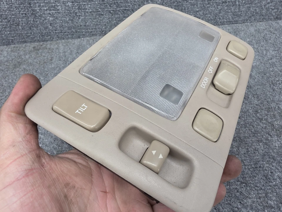 LEXUS 1992-2000 SC300 SC400 OEM ILUMINACIÓN SUPERIOR CÚPULA LUZ TECHO LÁMPARA INTERRUPTOR Foto 3 de 4