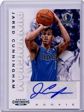 2012 Panini Contenders Jared Cunningham #223 Rookie RC Autograph Mavericks