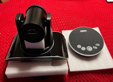 TONGVEO 4K Conference Camera System, AI Auto-Track PTZ Camera w/ Speakerphone