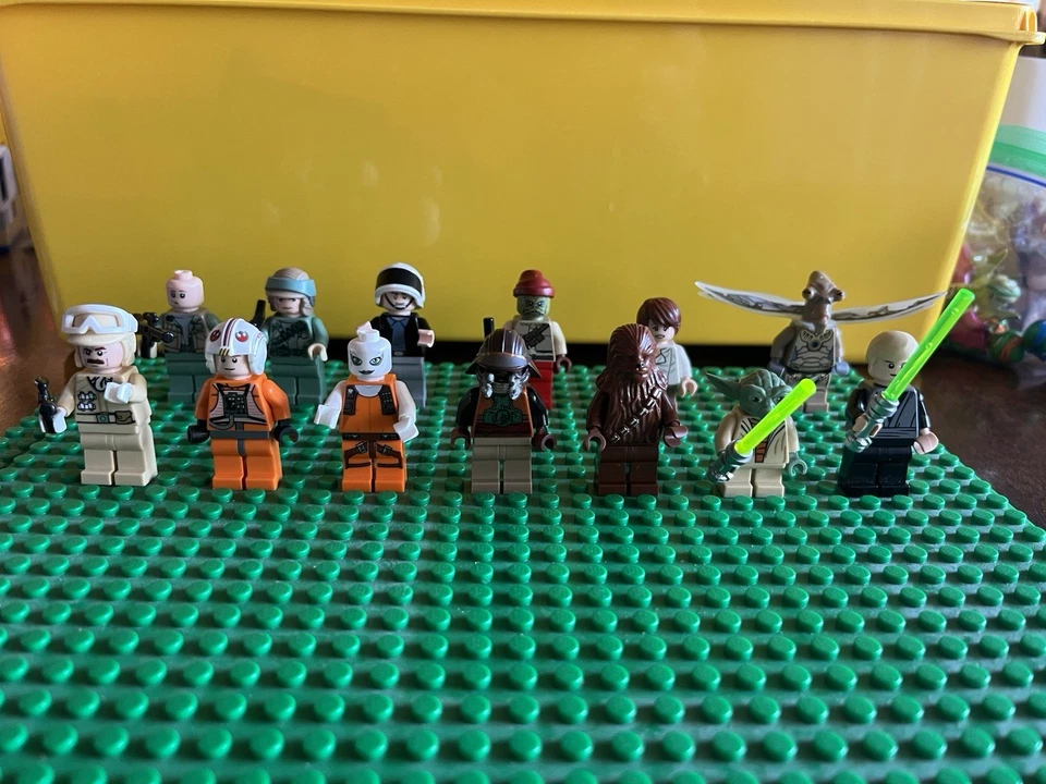 Lego Star Wars Clon, Endor Rebel Yoda Luke Chewy Lando Han Hoth Minifiguras Lote Foto 2 de 4