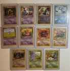 Pokemon Card Lot - 11 Jungle Fossil 1st Edition Cards Movie Promo Mew Mewtwo Set