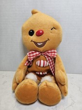Vintage Jan Brett Gingerbread Baby Storybook 12" Plush 2000