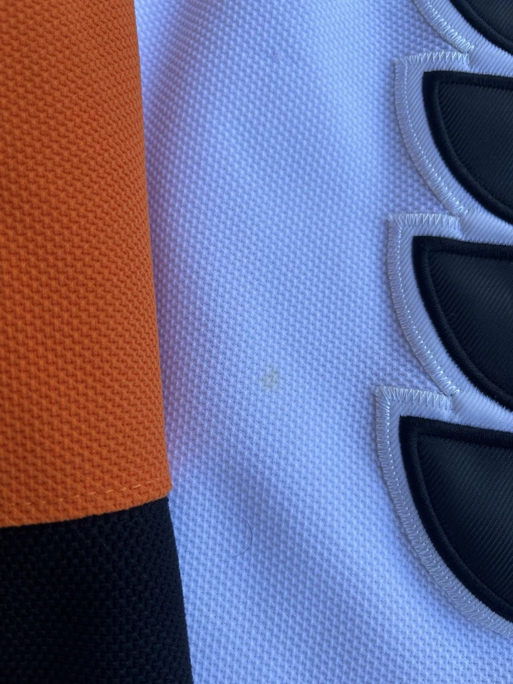 Camiseta deportiva de hockey Chris Pronger Philadelphia Flyers 2010 clásica de invierno de la NHL para hombre 52 Foto 2 de 4