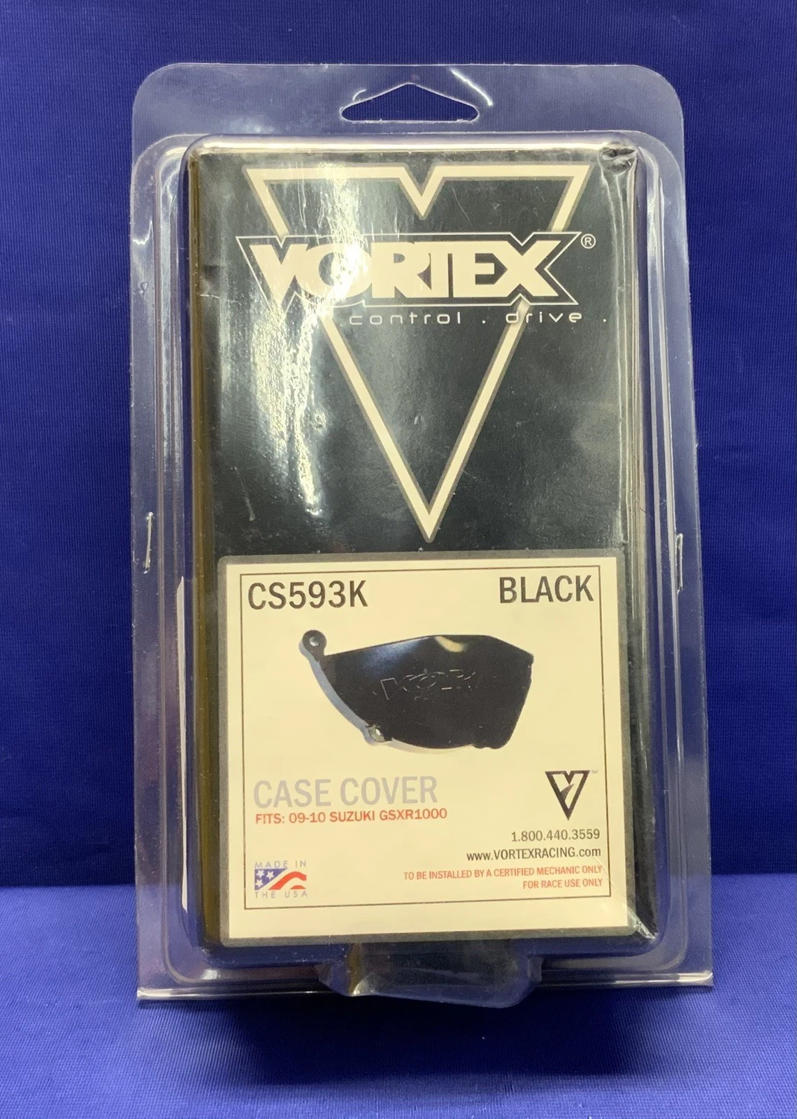 Vortex Case Cover (Black) GSX-R 1000 2009-2010 CS593K