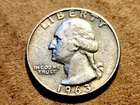 1963-D SILVER QUARTER