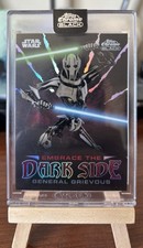 2024 Topps Star Wars Chrome Black General Grievous Embrace The Dark Side ED-14