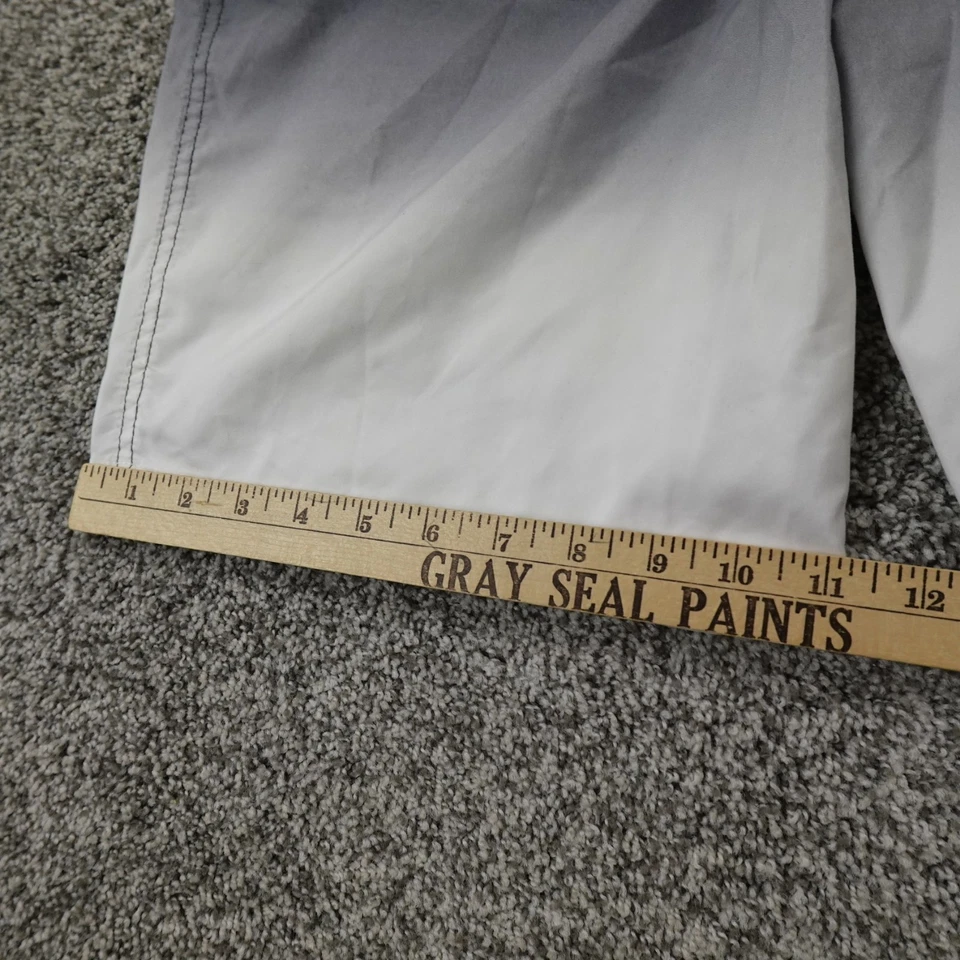 Мужские шорты Hollister 34 черно-белые омбре бермуды доска плавание серфинг сундуки опрятные - Изображение 3 из 4