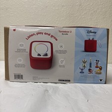 Tonies Disney Toniebox 2 Bundle-Red With 6 Tonies Characters