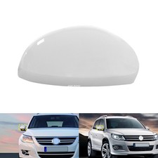 Weiß Spiegelkappen Abdeckung Rechts 5N0857538 für Skoda Yeti (5L) ab 06.2009-