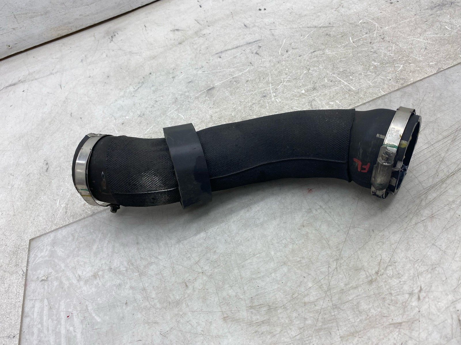 2016-2020 BENTLEY BENTAYGA 6.0L LEFT ENGINE PRESSURE HOSE PIPE DUCT TUBE SET 2