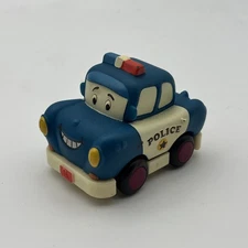 My B Toys Interactive Pull Back and Go Police Car 3” Works Great