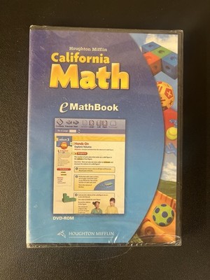 California Math - Lesson 3 eMathBook (DVD-ROM) New Sealed