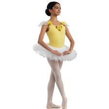 Adult Large Spring Ballet Tutu Dance Costume YELLOW