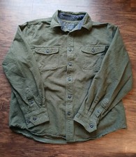 Grizzly Mountain Shirt Men's Flannel Green XL Button Down Long Sleeve