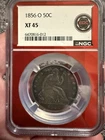 1856-O Seated Liberty Half Dollar NGC XF45 50c