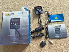 SiriusXM XM Snap In-Vehicle Satellite Radio w/ Vehicle Kit XSNV1 TESTED