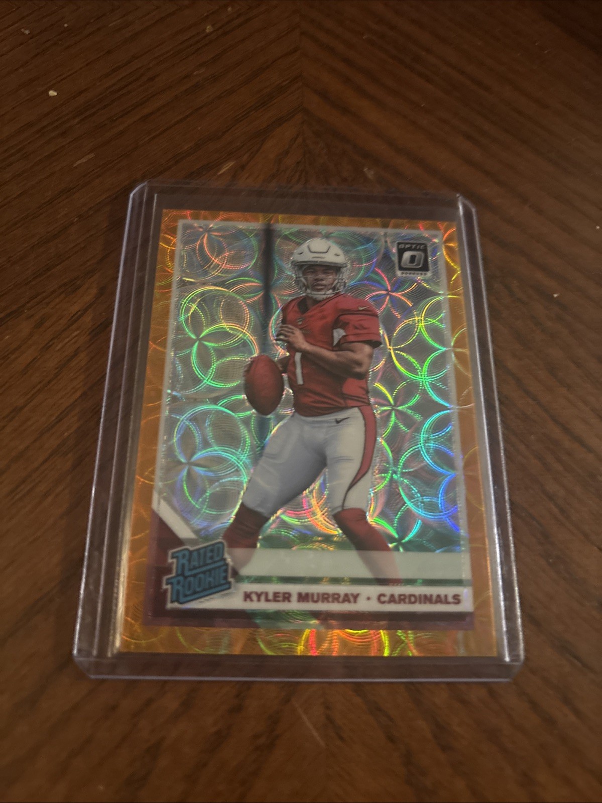 KYLER MURRAY 2019 DONRUSS OPTIC RATED ROOKIE ORANGE SCOPE RC /79