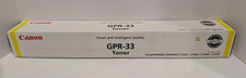 Canon Genuine Yellow Toner GPR-33