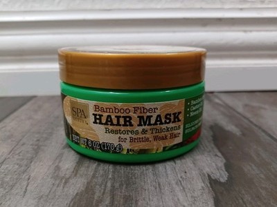 SPA Luxury Bamboo Fiber /Castor Oil/Neem Oil Hair Mask- Brittle Week Hair 6 Oz