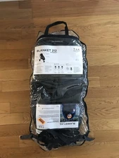 7 A.M. Enfant Blanket 212 Evolution Stroller & Car Seat Footmuff Black Plush