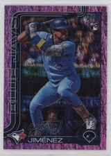 2025 Topps Series 2 Pink Holo Foil Leo Jimenez Leo Jiménez #535 15t1