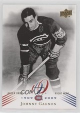 2008-09 Upper Deck Montreal Canadiens Centennial Set Johnny Gagnon #96 0m8e
