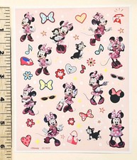 Minnie Mouse Sticker sheet Large Format.
