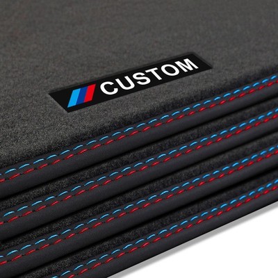 Car Floor Mats For BMW iX2 U10 2024-2025 OEM Quality Velour Carpet Liners