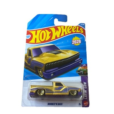 Bounce 'N Bass 17/250 JJH32 Hot Wheels 2026 Layin' Low 1/5 gold