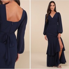 LULU's Elegant Sexy Sophisticated Romantic Flowy Bridesmaid Wedding