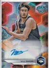 2023-24 Bowman University Best - Best of 2023 Autographs Will Baker #B23-WB /125