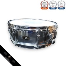 Slingerland Gene Krupa Sound King 14x5 Silver Snare Drum Remo Chrome