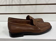 Bass Weejuns Katherine II Shoes Womens Size 9.5M Brown Leather Penny Loafers