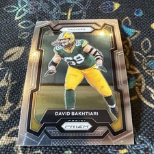 2023 Panini Prizm DAVID BAKHTIARI Packers #108 Premium Pandora #/400