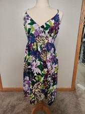 Old Navy Sleeveless Multi-colored Sun Dress Size XL