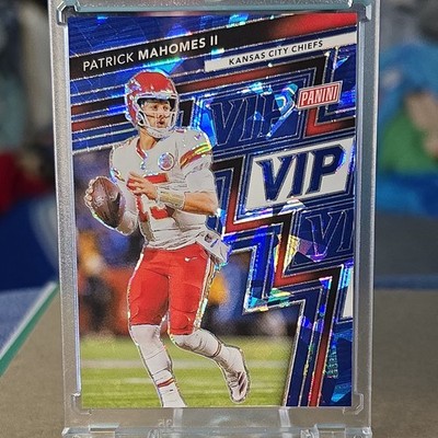 2025 Panini NATIONAL CONVENTION VIP PATRICK MAHOMES BLUE ICE CHIEFS #13/75 A547