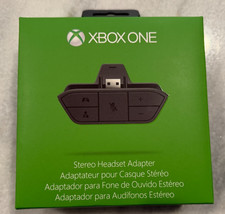 Microsoft Xbox One Stereo Headset Adapter 1626 Black With Box