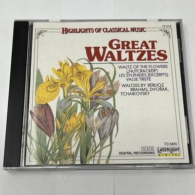 Great Waltzes Highlights of Classical Music CD Chopin Tchaikovsky Brahms Dvorak