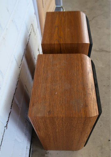 Infinity Reference One Bookshelf Speakers Vintage Pair Just Refoamed ...